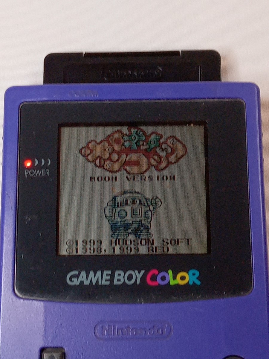 GAME BOY COLOR ゲームボーイカラー ソフト ロボットポンコッツ ムーンバージョン 中古 動作確認済みの画像6