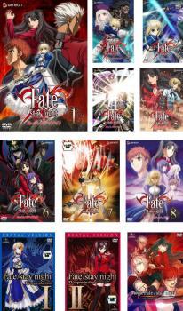 Fate stay night フェイト ステイナイト 全11枚 TV版 全8巻 + TV reproduction 全2巻 + 劇場版 レンタル落ち 全巻セット 中古 DVD_画像1