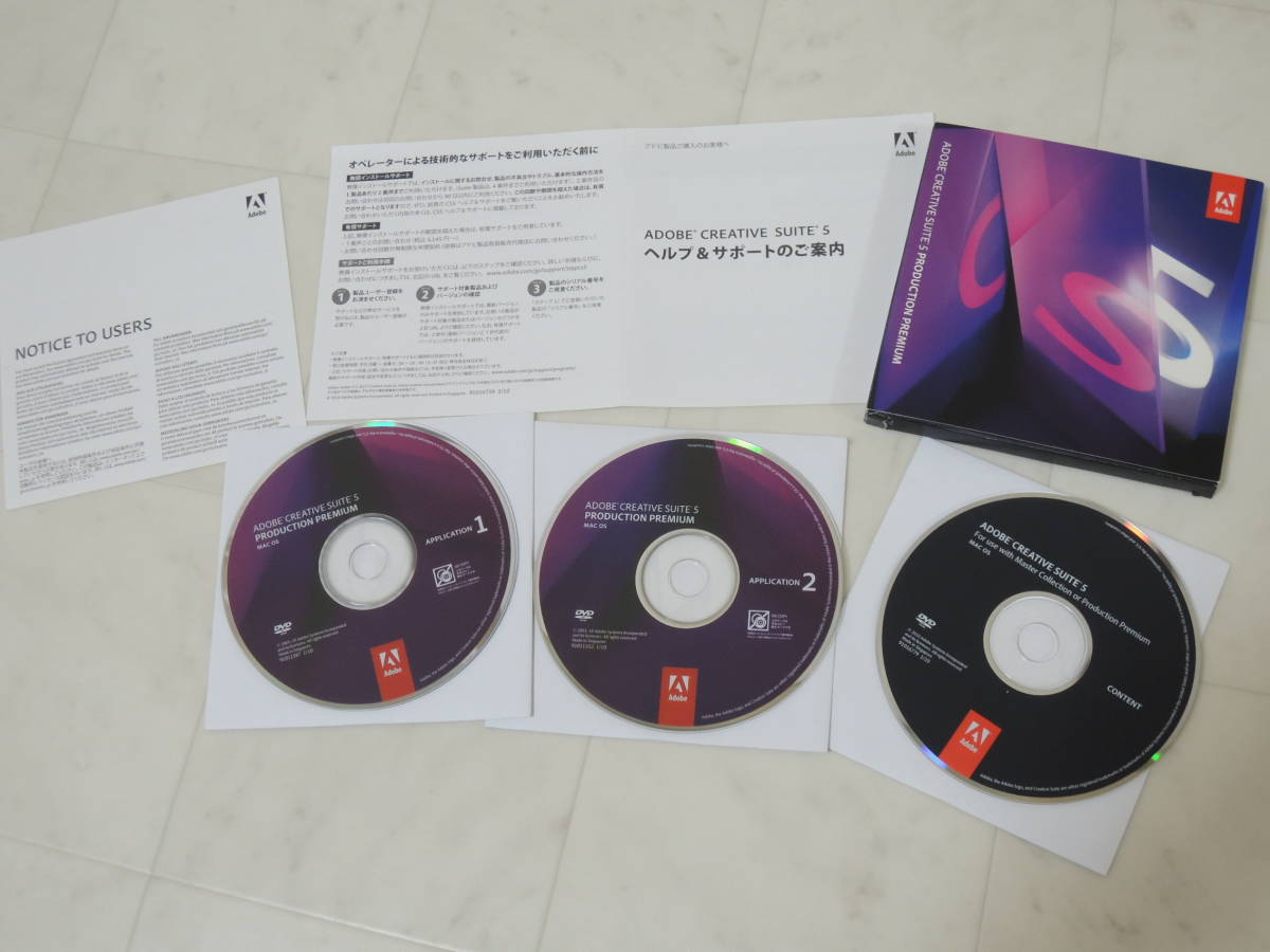 大人気新作 5 Suite Creative A-04695○Adobe Production Pro) Flash