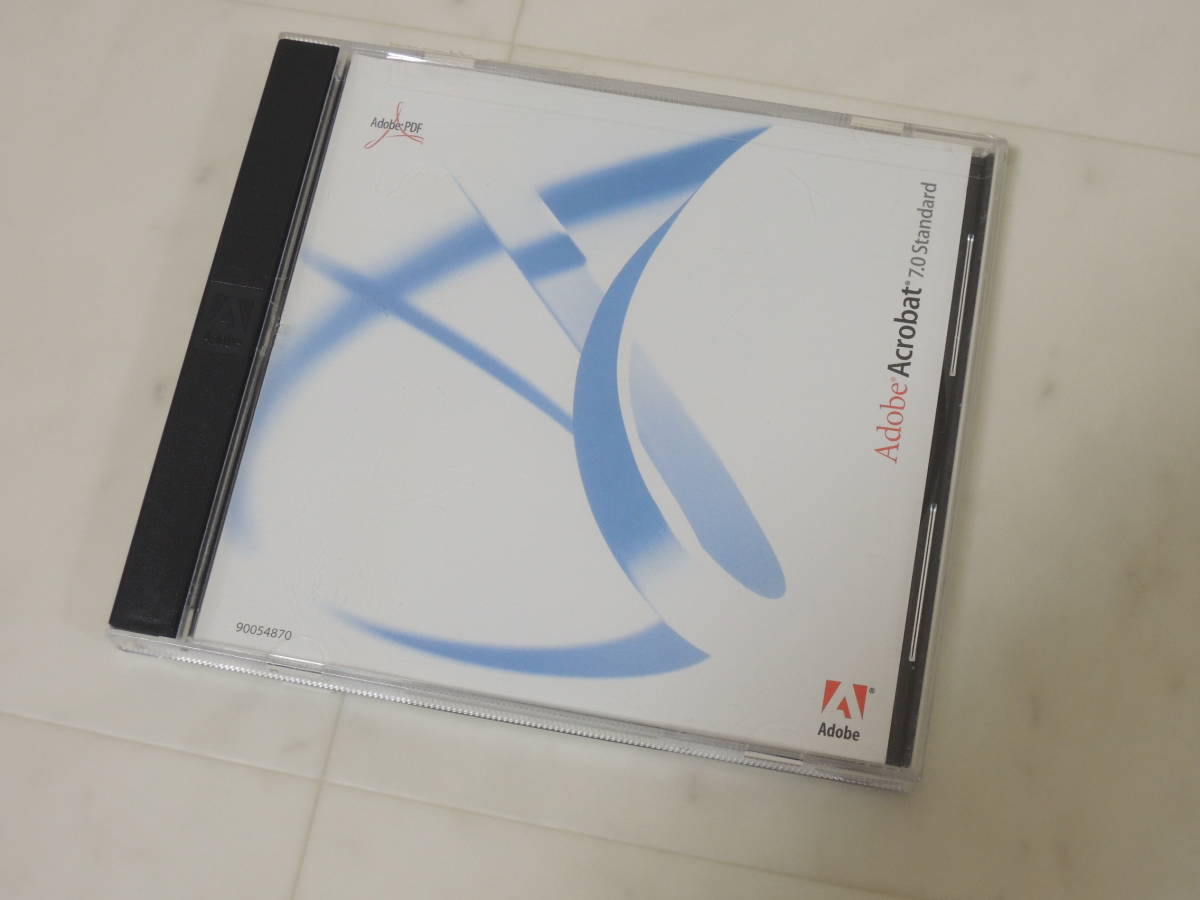 超歓迎された】 Standard Acrobat A-04706○Adobe 7.0 認証不要 日本語