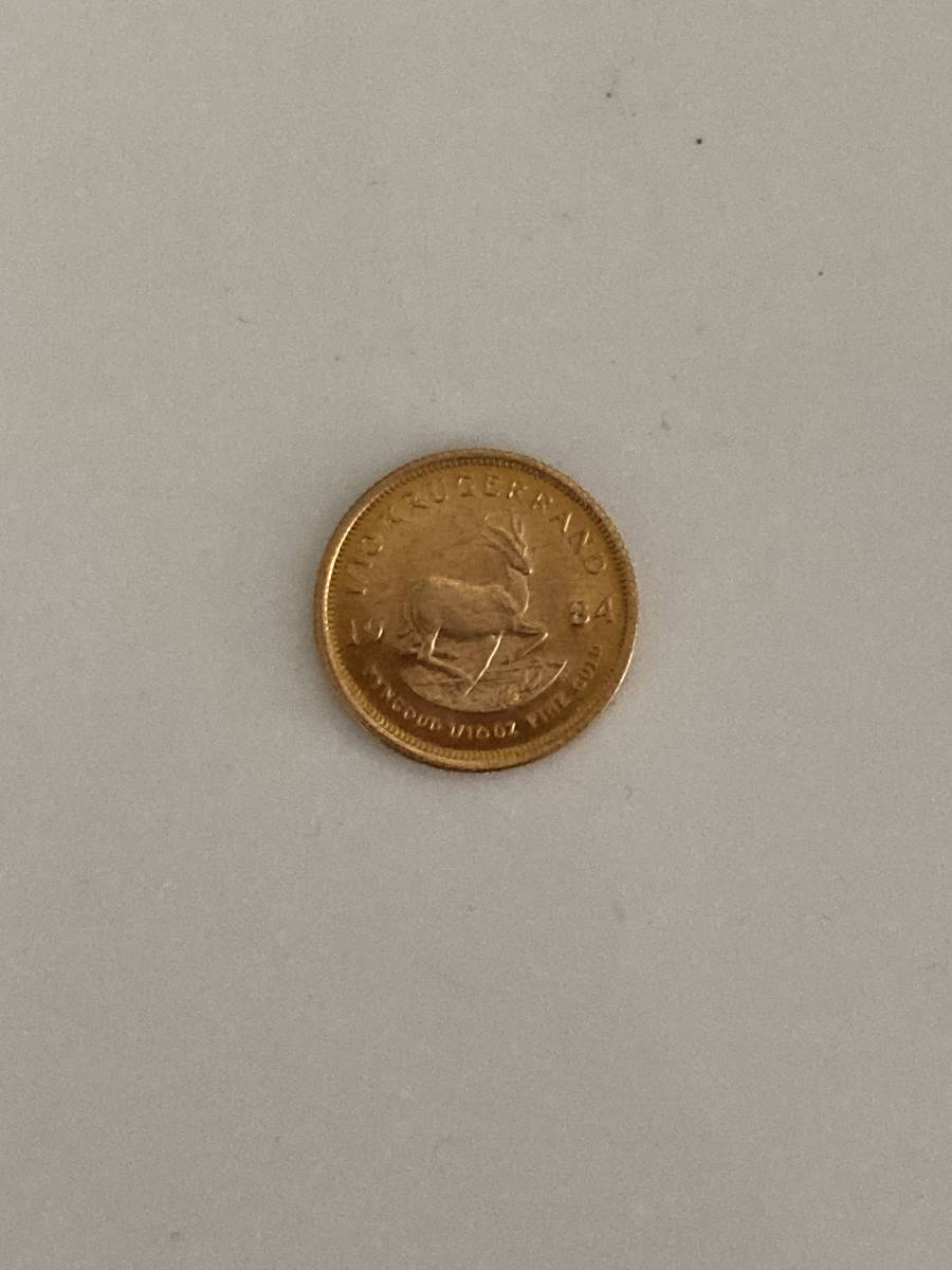 クルーガーランド 金貨 1/10 oz 1984年 南アフリカ | JChere雅虎拍卖代购