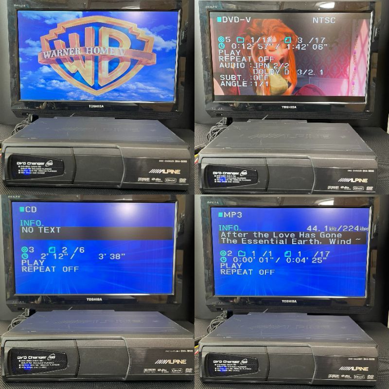 DHA-S690 operation excellent! Alpine 6 disk change DVD changer immediately possible to use set! remote control manual attaching DVD/DVD-R/CD/MP3 ALPINE prompt decision [3072703]