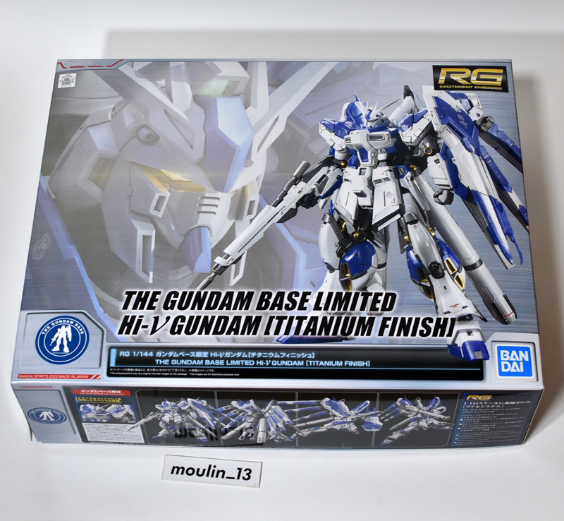 ＲＧ 1/144 【ガンダムベース限定】 Ｈｉ−νガンダム［チタニウム