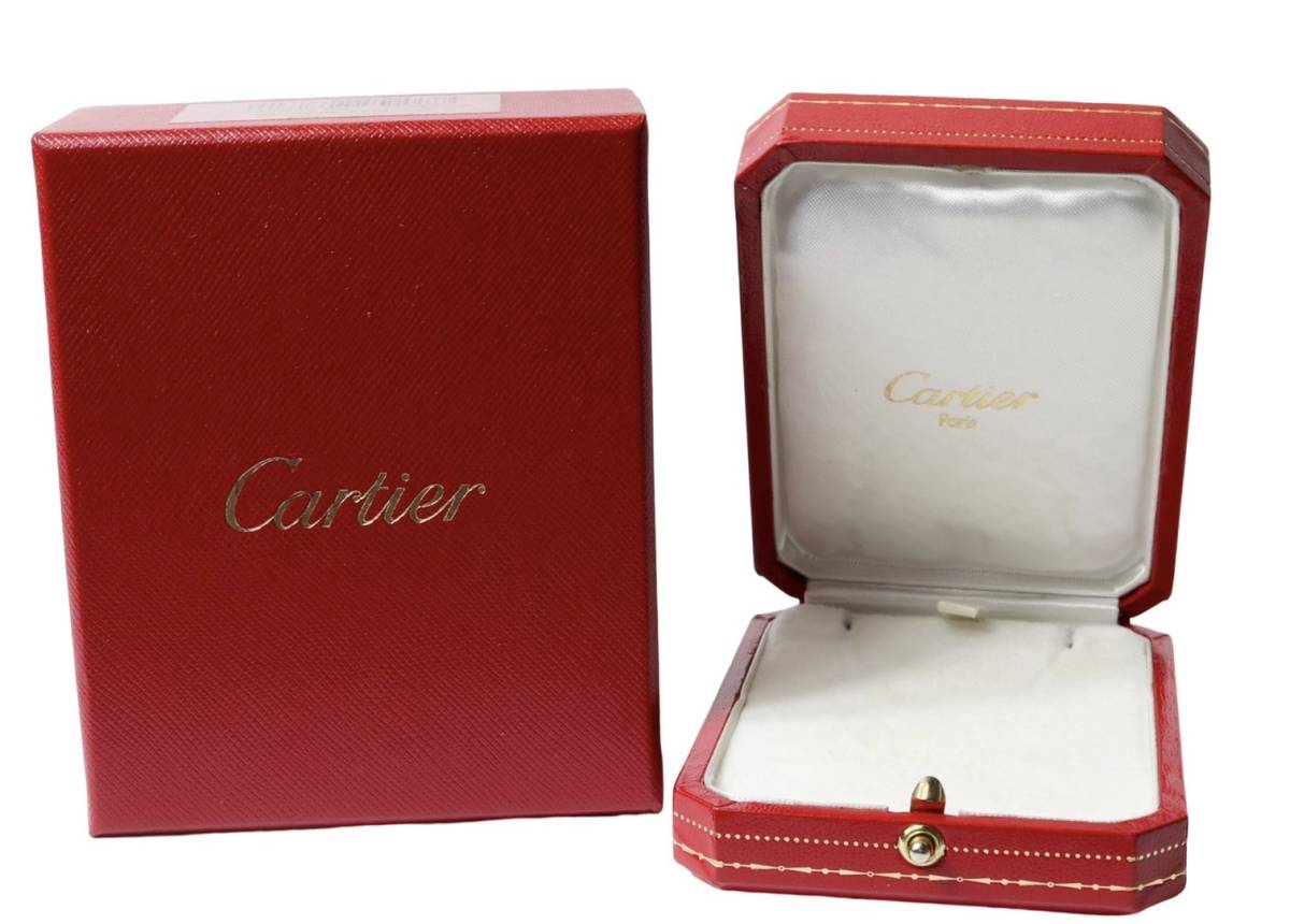 Cartier Cartier 750WG K18WG C Heart diamond necklace white gold jewelry 