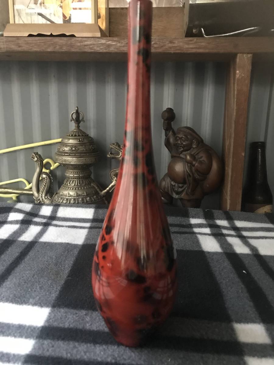花器　花瓶 　銅製　花瓶　鋳銅　花入れ、一輪挿し 　　華道具　茶道具_画像1