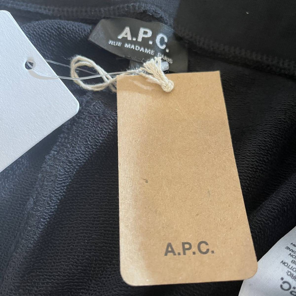 A.P.C. メンズ スウェットパンツ ズボン ジョガーパンツ ブラック XXL アーペーセー ジャージ