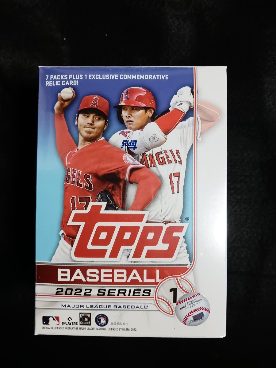MLB 2022 Topps Series1 Baseball Blaster Box トップス シリーズ1