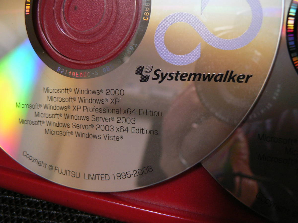 送料最安 140円 CDF46：富士通 FUJITSU Systemwalker Centric Manager Standard Edition V13.2.0 CD 3枚組_画像5