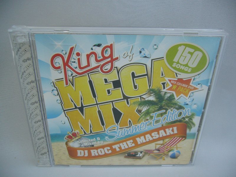 070-0934 送料無料　DJ ROC THE MASAKI　KING of MEGAMIX -Summer Edition-　ケース破損　レンタル版_画像1