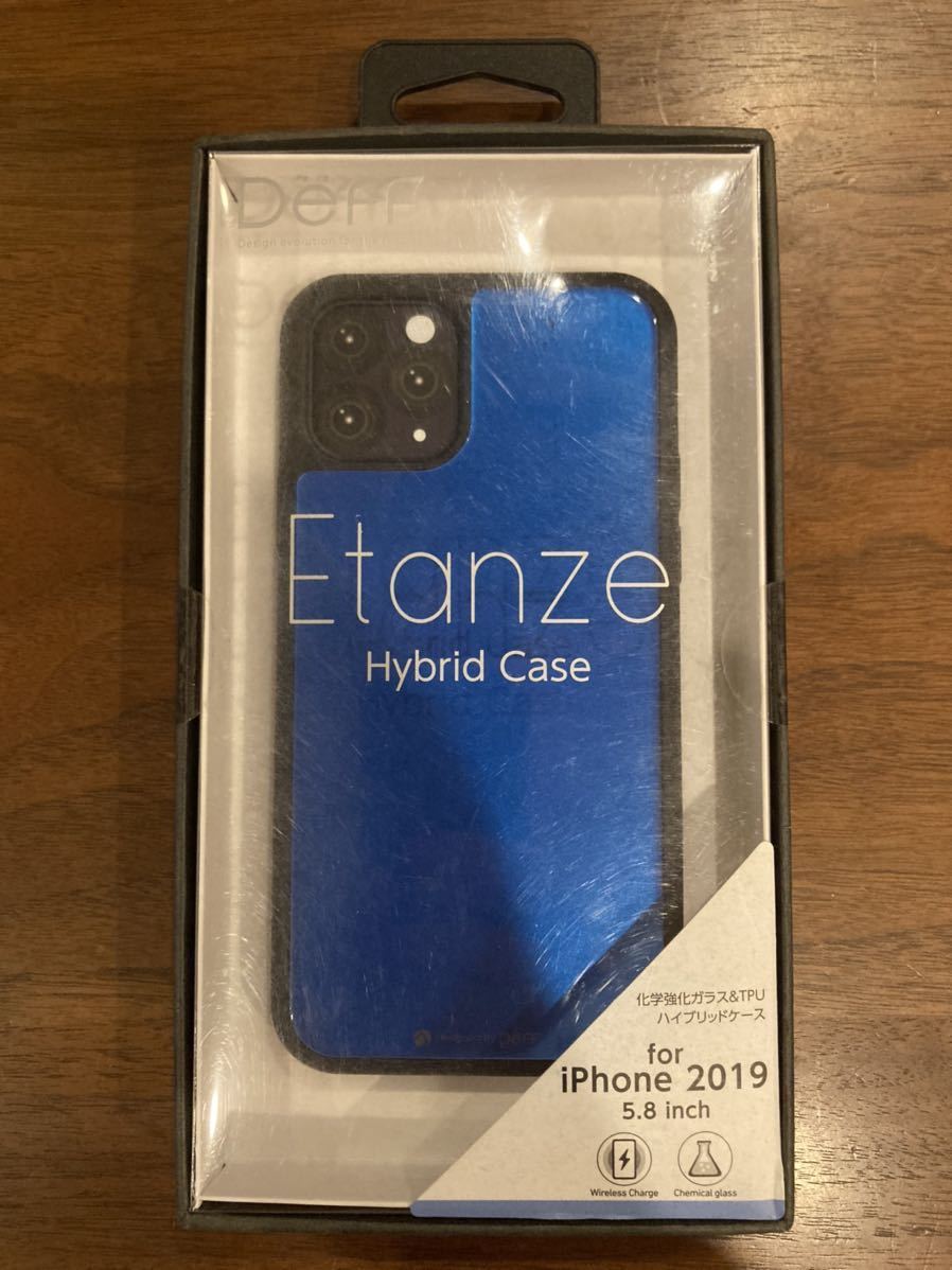 DEFF iPhone 11 Pro 5.8インチ用 スマホケース BKS-IPE19SMBU 新品_画像1