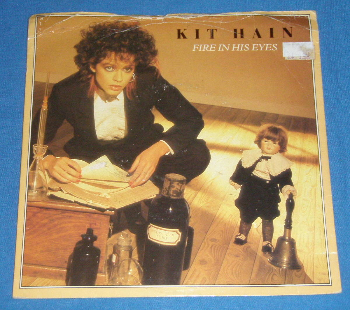 ☆7inch EP★UK盤●KIT HAIN/キット・ヘイン「Fire In His Eyes」80s名曲!●_画像1