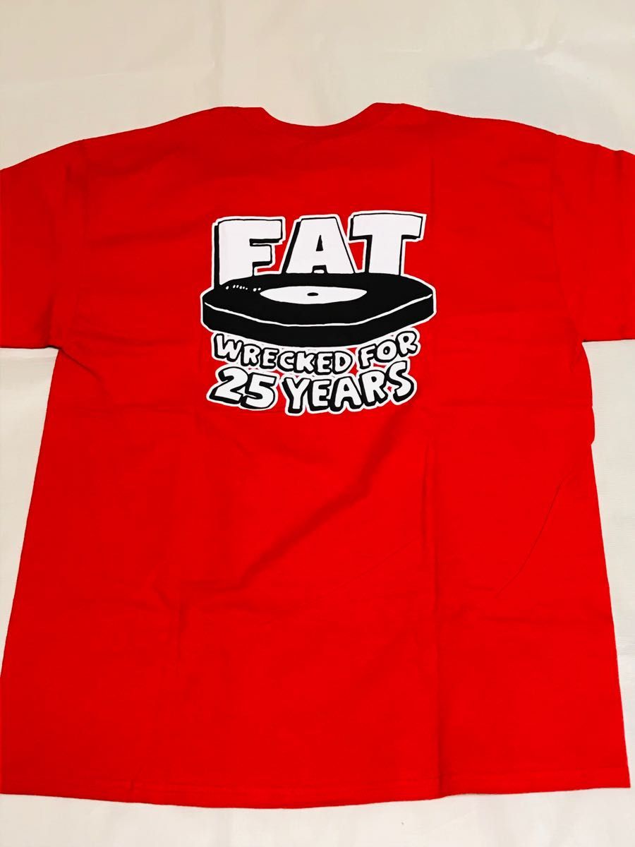 新品 fat wreck chords 25周年Tシャツ Lサイズ nofx hi-standard