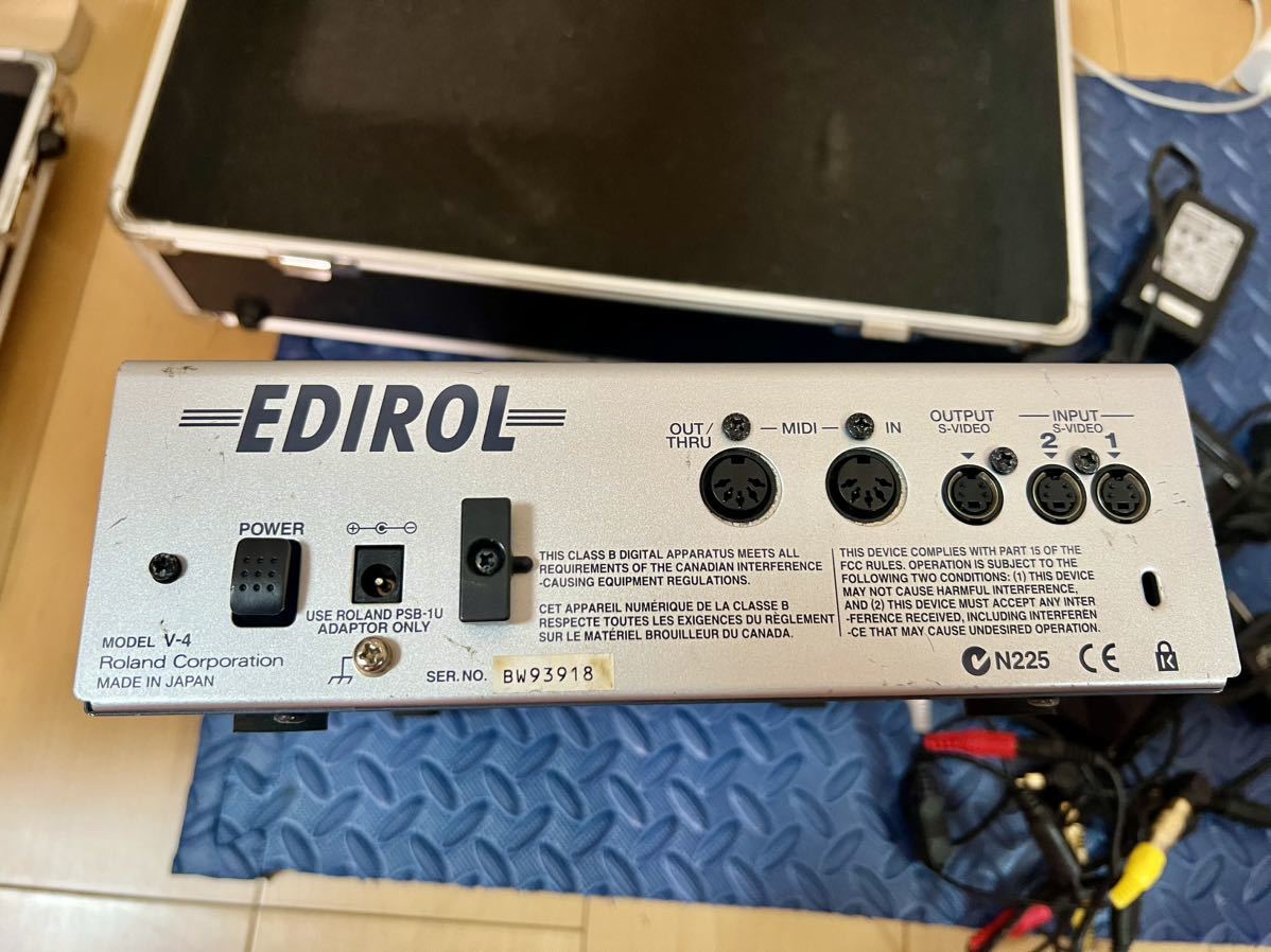 1円スタート EDIROL エディロール Roland ローランド V-4 ビデオ