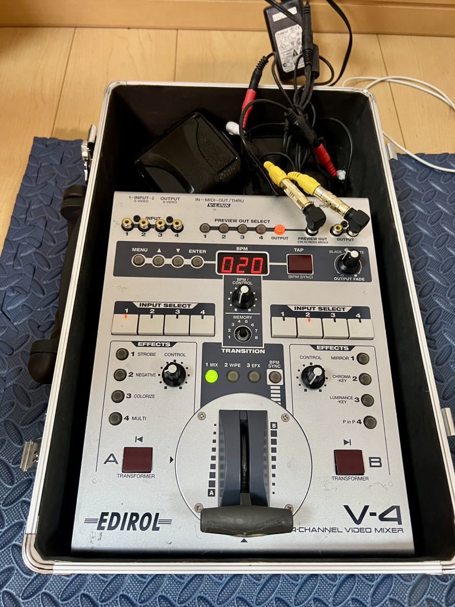 1円スタート EDIROL エディロール Roland ローランド V-4 ビデオ