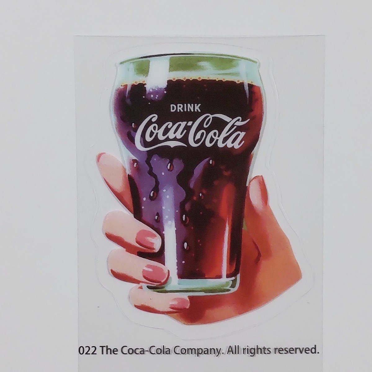 送料６３円〜 Coca-Cola コカ・コーラ ステッカー 20★検) クリアステッカー ウォールステッカー シール デカール_画像1