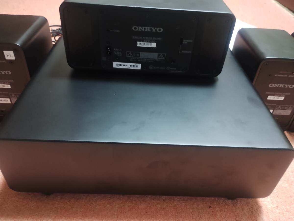 ONKYO SKS-SS51X SOUND SPHERE 5.1ch サラウンドシステム 美品