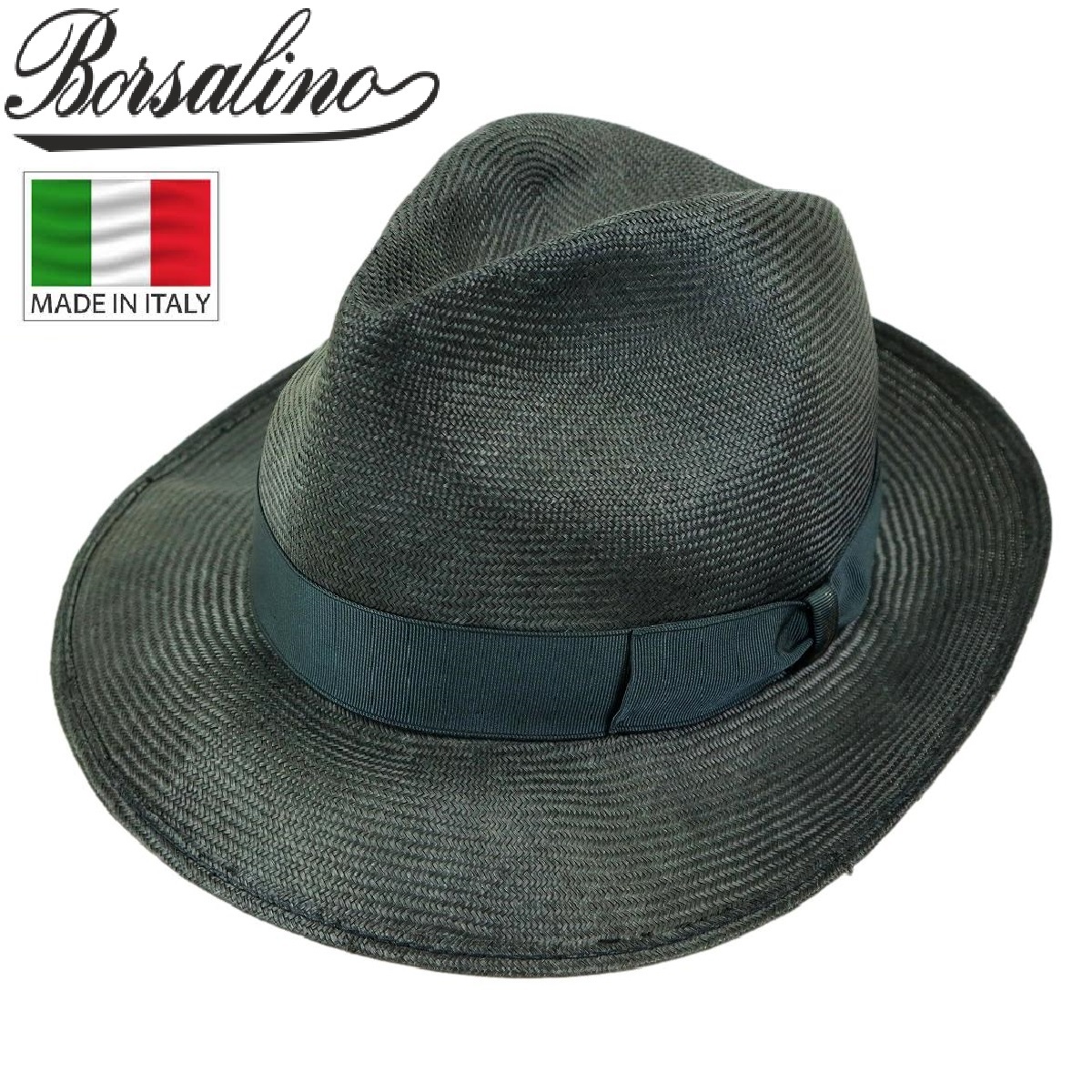 美しい 【S2766】【定価47,300円】Borsalino ボルサリーノ サイズ67/8