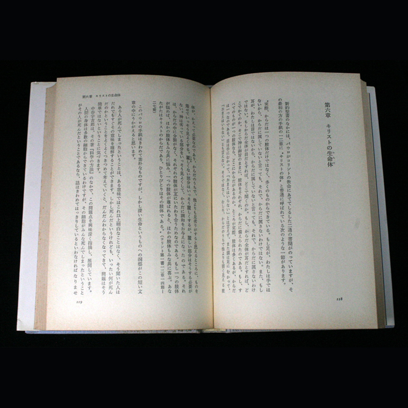 日本とイエスの顔　イエスの神 アバ 神の国 永遠の生命 キリストの生命体 悲愛 悲愛の突入 本書に寄せて 遠藤周作 矢代静一 三浦朱門_第六章 キリストの生命体