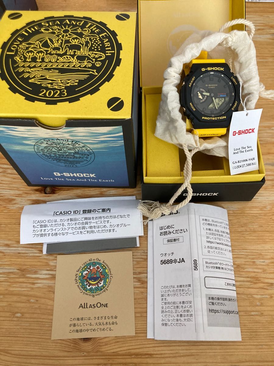 CASIO G-SHOCK GA-B2100K-9AJR イルカクジラモデル アイサーチジャパン