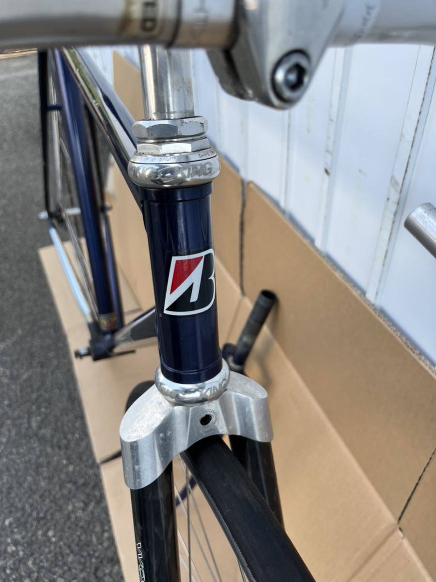 BRIDGESTONE NJS ピストバイク ブリヂストン wound upフォーク付 競輪