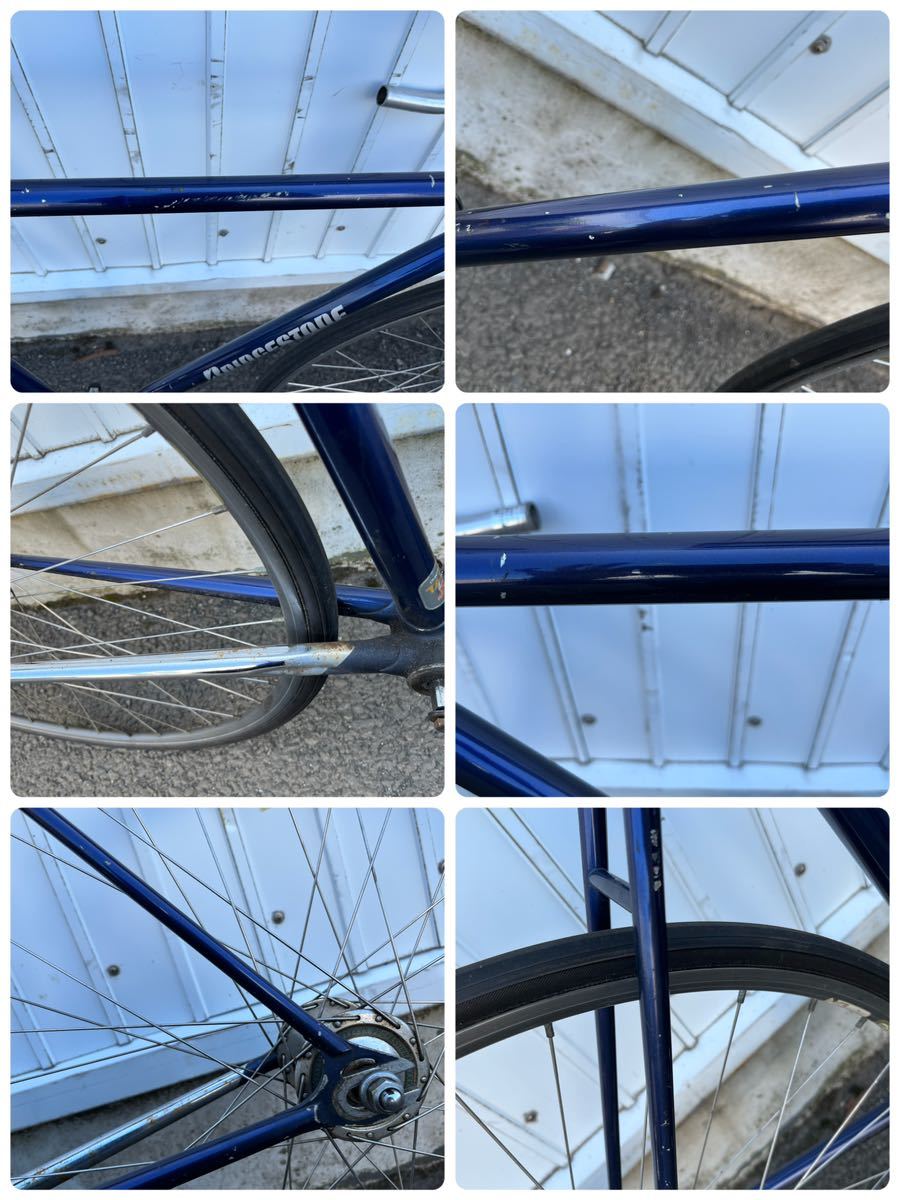 BRIDGESTONE NJS ピストバイク ブリヂストン wound upフォーク付 BRIDGESTONE NJS ピストバイク ブリヂストン wound upフォーク付