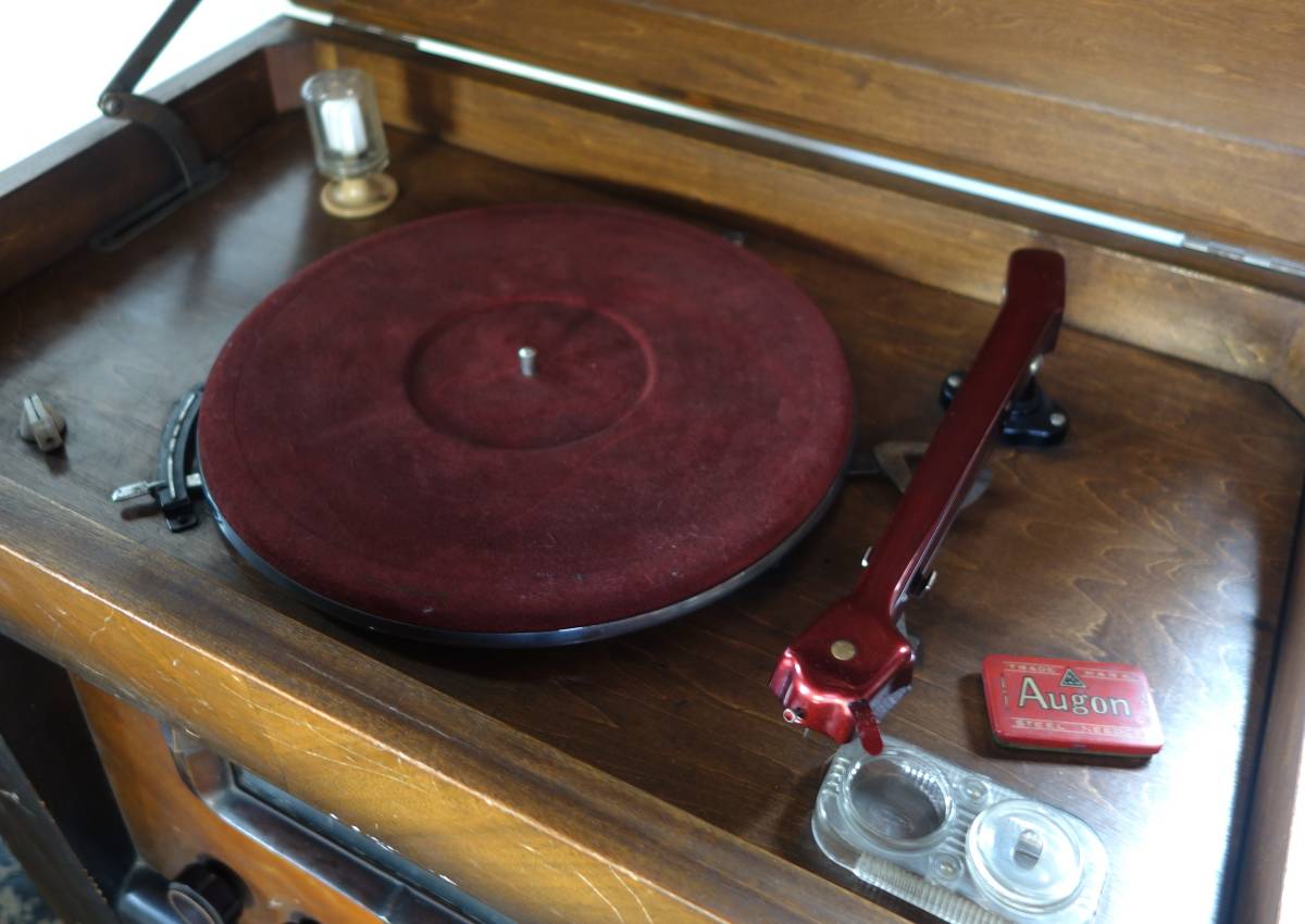 レトロコレクション 当時物 *電気蓄音機 電畜 ラジオ レコード レトロコレクション 当時物 *電気蓄音機 電畜 ラジオ レコード