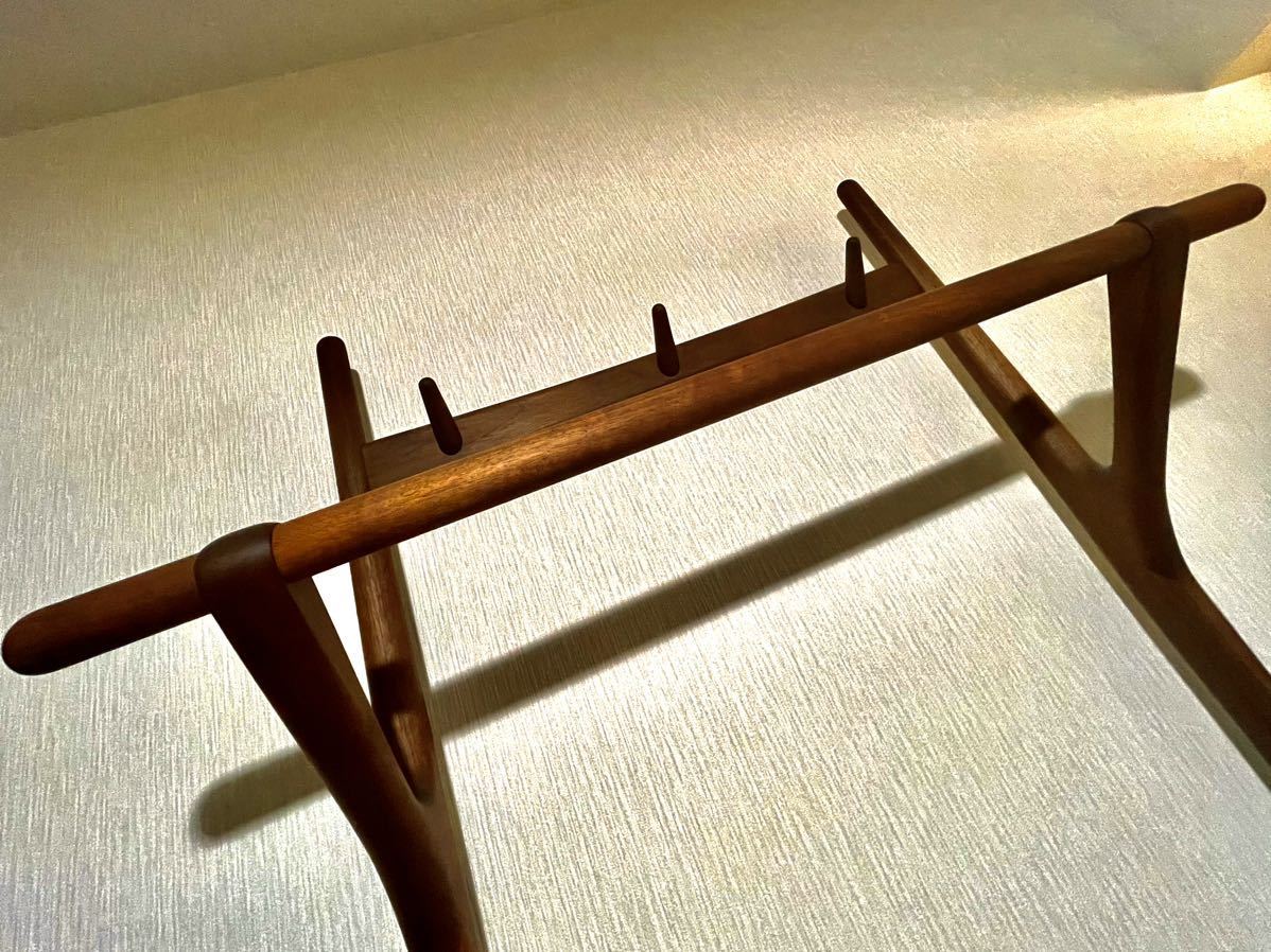  beautiful Takumi industrial arts clair hanger rack coat hanger hat .. inspection Kashiwa woodworking Tendo Mokko Northern Europe George nakasi maca i Christian sen