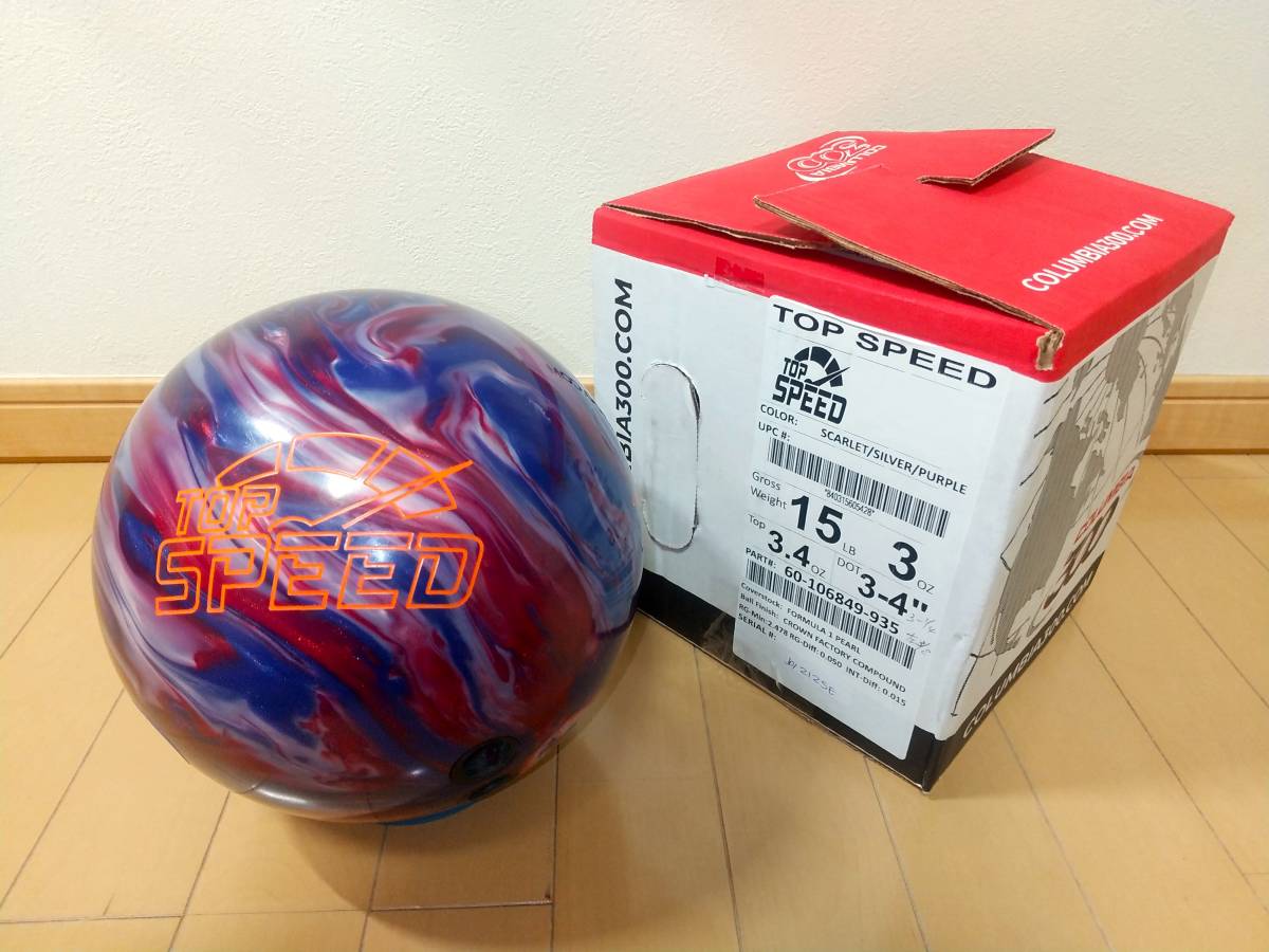 トップスピード_コロンビア300／COLUMBIA 300_TOP SPEED／ 15ポンド【中古】_画像7