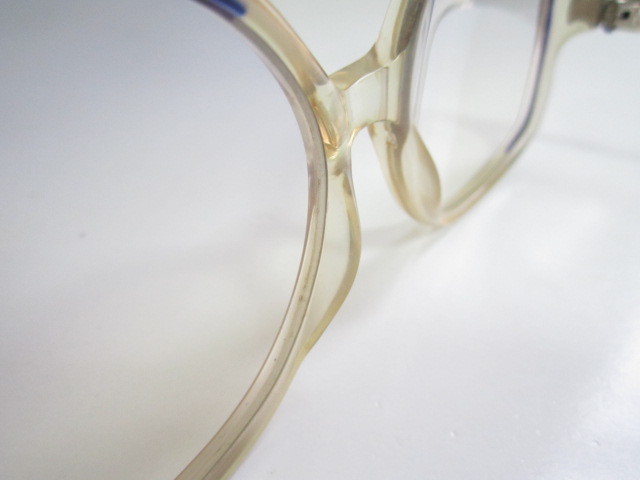 籠◆ビンテージ　レトロ　LUNETTES　SEINE　WHISPER　リュネッツ　クリアｘネイビー系　サングラス　眼鏡　程度良品_画像8