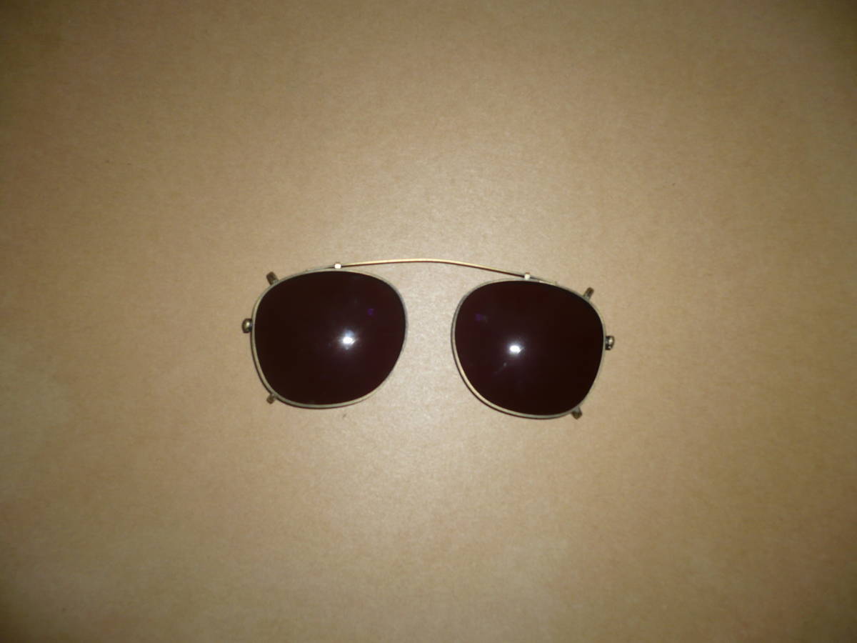 OLIVER PEOPLES　OP-506　DTB AG　CLIP ON付き　日本製　フルオリジナル　90s vintage　505　507c　E-0505　EYEVAN_画像3