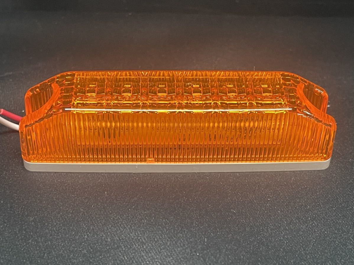 25580　ポラーグ　LED車高灯　アンバー　18個 橙 24V 2型 マーカーランプ リニューアル 日星工業株式会社 POLARG デコトラ アート レトロ_画像3