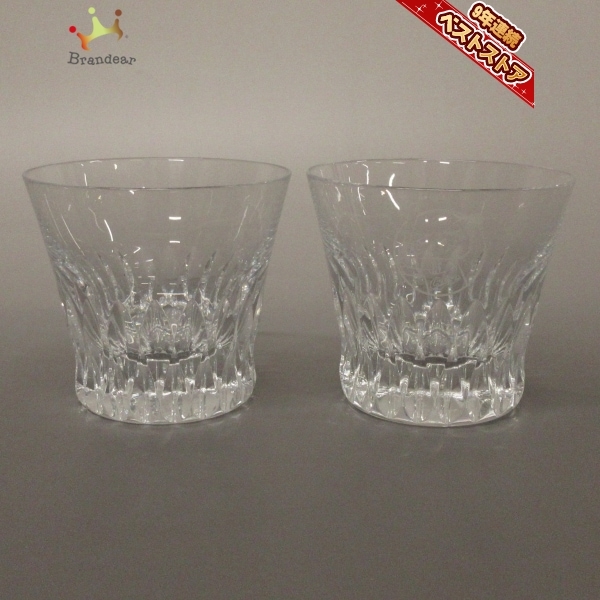 新品】 クリア クリスタルガラス エトナ ペアグラス Baccarat バカラ