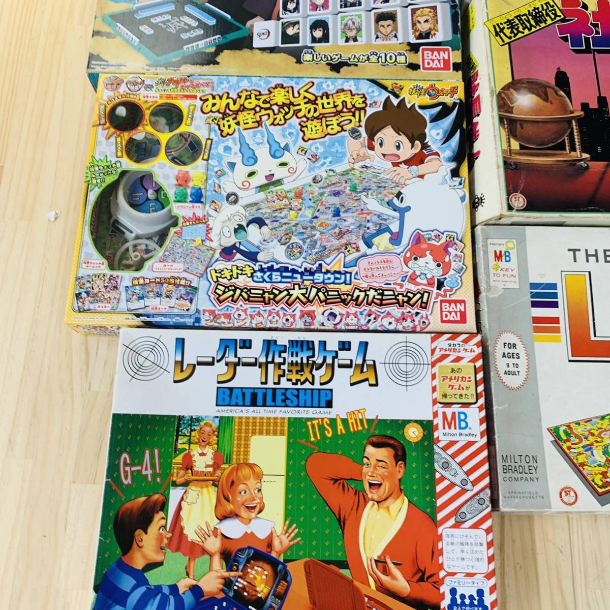 XX20738 ジャンク品 まとめ売り ゲーム＆パズル日本地図 人生ゲーム ボードゲーム 子供_画像4