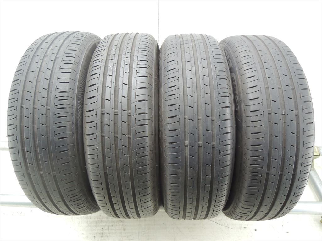 美品 バリ山 185/65R15 ブリヂストン ECOPIA EP150 エコピア 15×5.5J 4H100 +45 2021年 4本 デミオ等夏タイヤ 手渡し可!個人宅着払い!C385_画像3