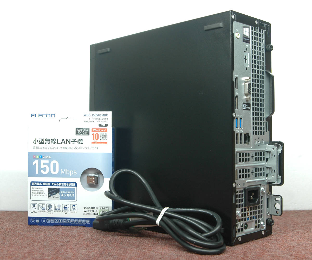 Win11□■第9世代 i7-9700/超大容量32GBメモリ/新品M.2 SSD1TB+HDD3TB！DELL OptiPlex 3070 / MS Office2021 / Wi-Fi / USB3.1_画像2