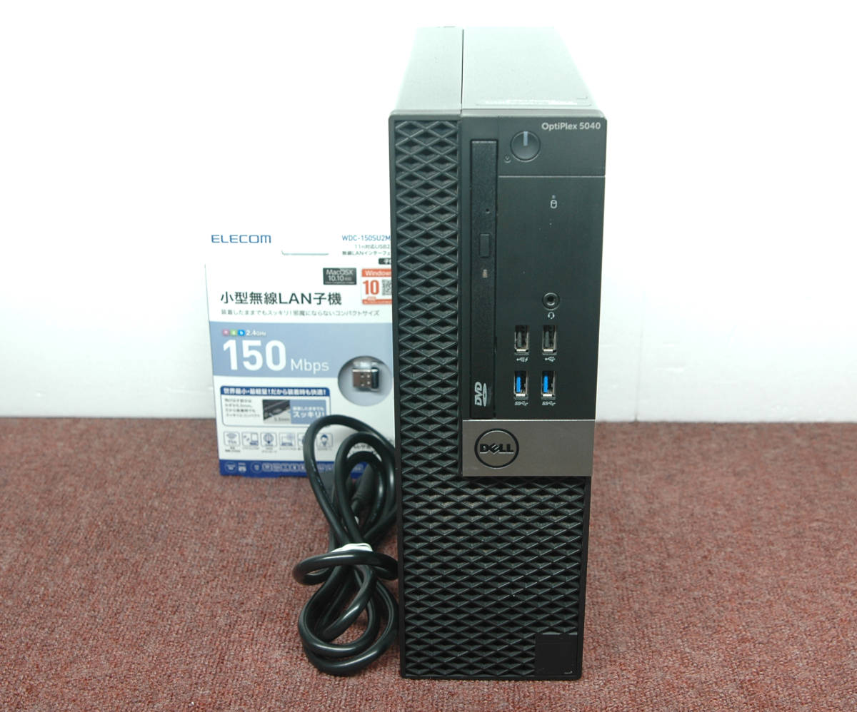 Win11□■Core i7-6700/超大容量32GBメモリ/新品M.2 SSD1TB+HDD2TB！DELL OptiPlex 5040 / MS Office2021 / Wi-Fi / USB3.0_画像3