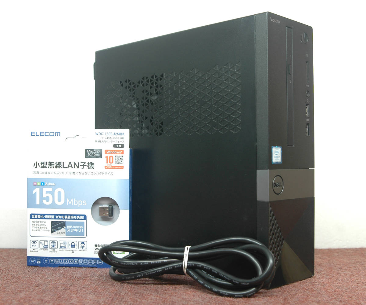 Win11□□第7世代i7-7700/超大容量32GBメモリ/新品SSD1TB+HDD2TB！DELL