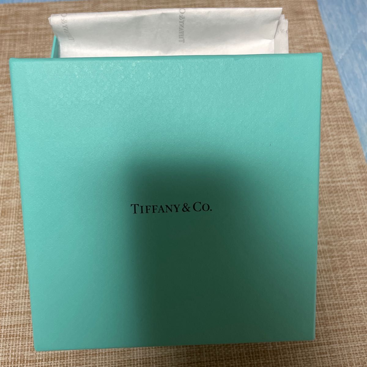 TIFFANY ティファニー 紙袋  ショップ袋 マグカップ用の箱(中身なし)