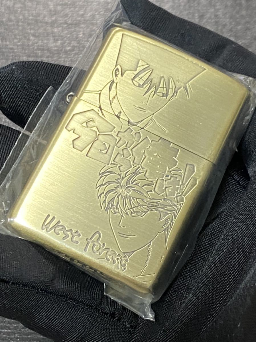 zippo 今日から俺は ゴールド 2面刻印 アニメ 希少モデル 2021年製 ②