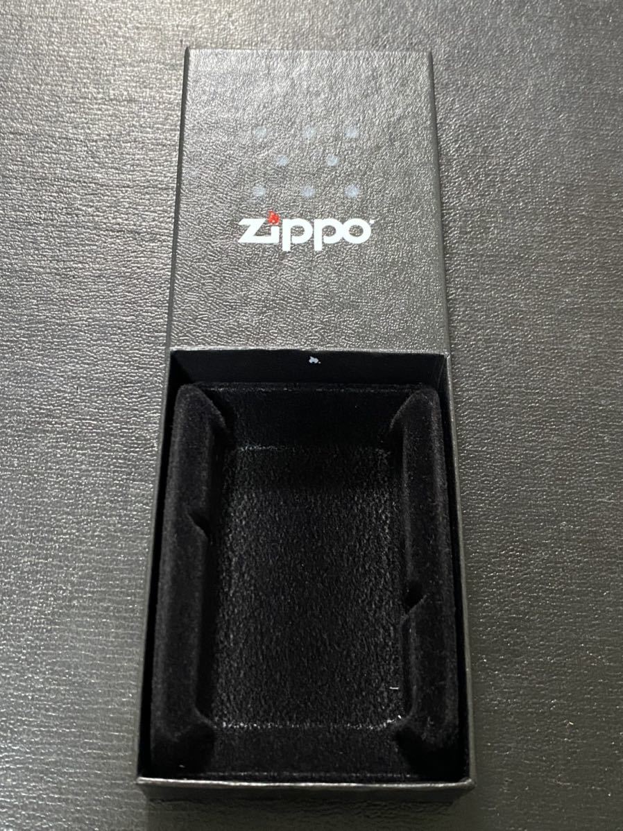 zippo ディープインパクト 両面加工 シルバー 希少モデル 2005年製 TRIPLE CROWN HORSE DEEP IMPAC シルバーインナー 2005年製 ケース