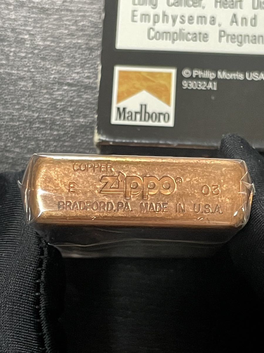 zippo Marlboro COPPER BLEND 2003年製-