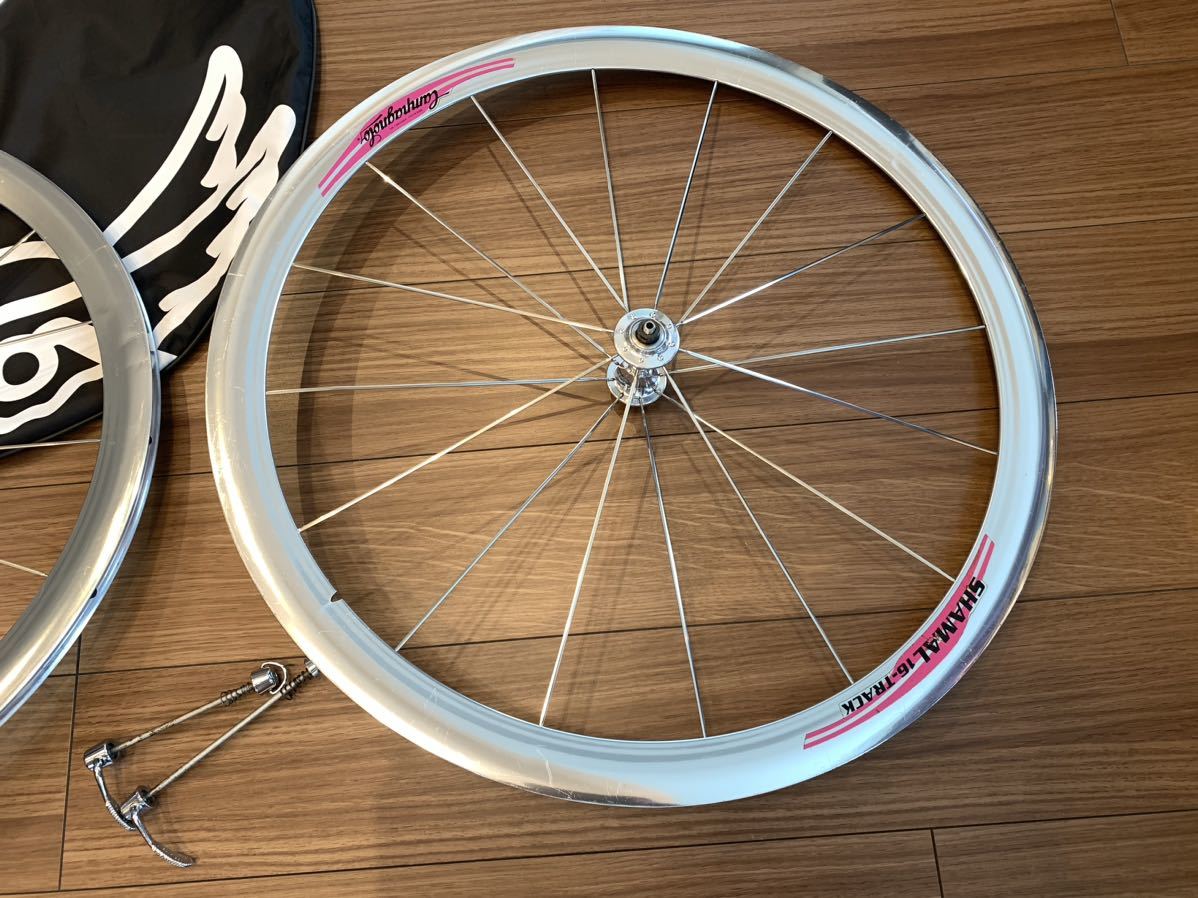 Campagnolo カンパニョーロ silver SHAMAL 銀 シャマル チューブラー 9 