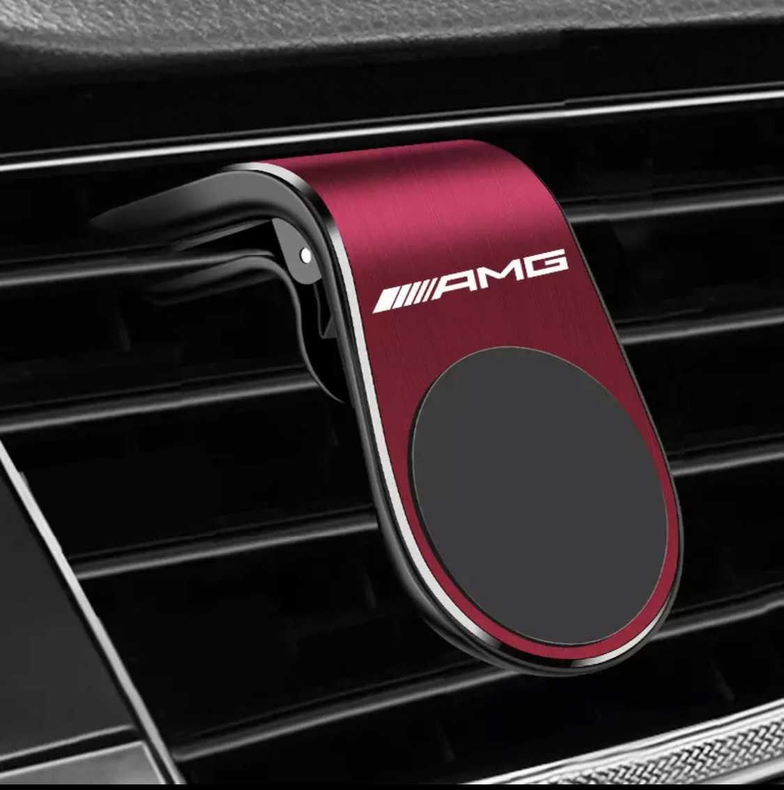 Mercedes-Benz AMG スマホホルダー レッド 磁石式の画像1