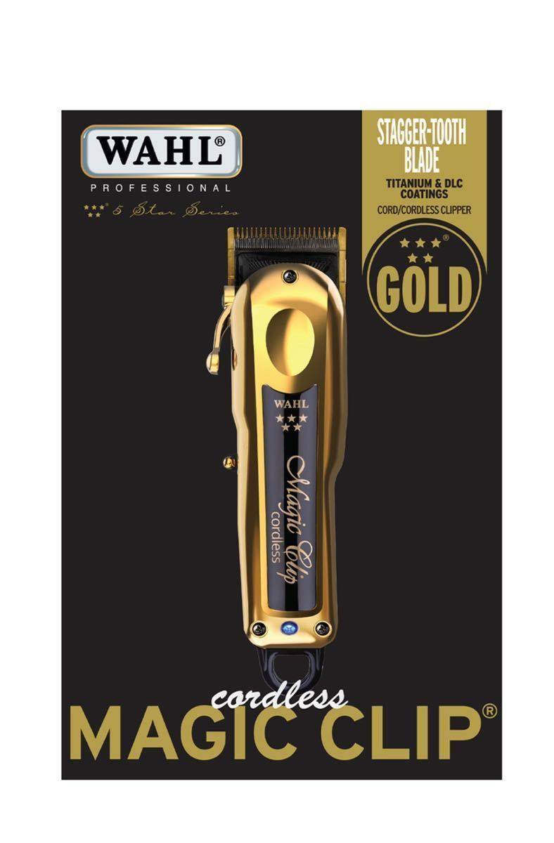 WAHL 5Star Magic Clip GOLD ウォール レス バリカン-