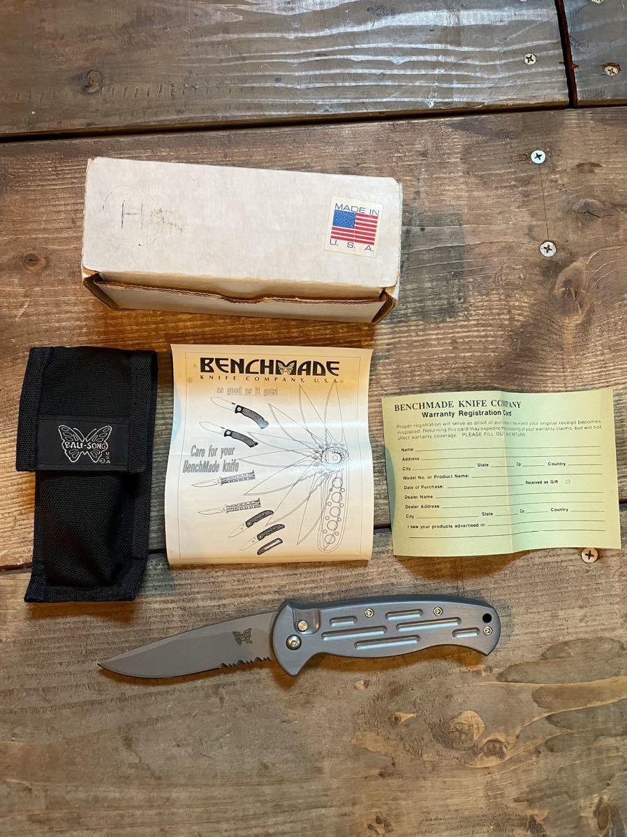 BenchMade AFO knife USA camp bench meidoknife outdoor outdoor knife 