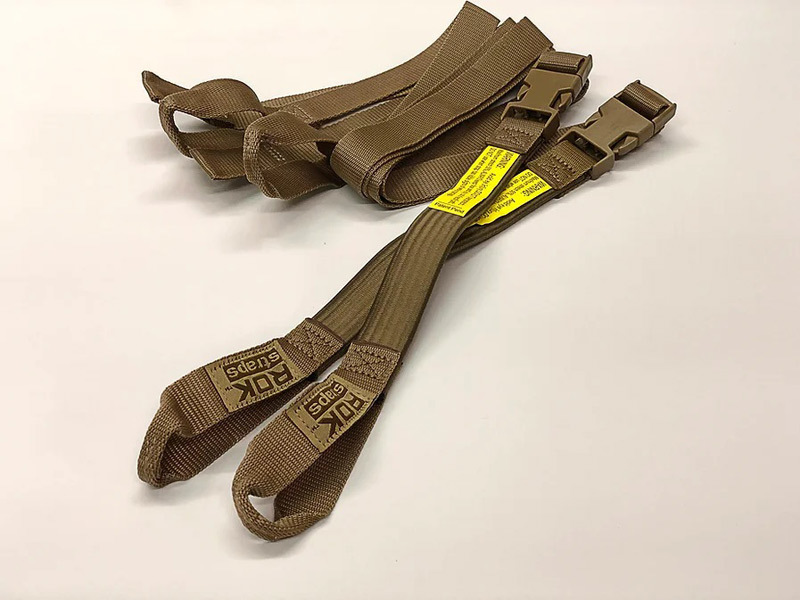ROK straps стрейч ремешок MC койот * язык ремешок длина :450mm~1500mm/ ширина :25mm 2 шт. комплект американский производства 