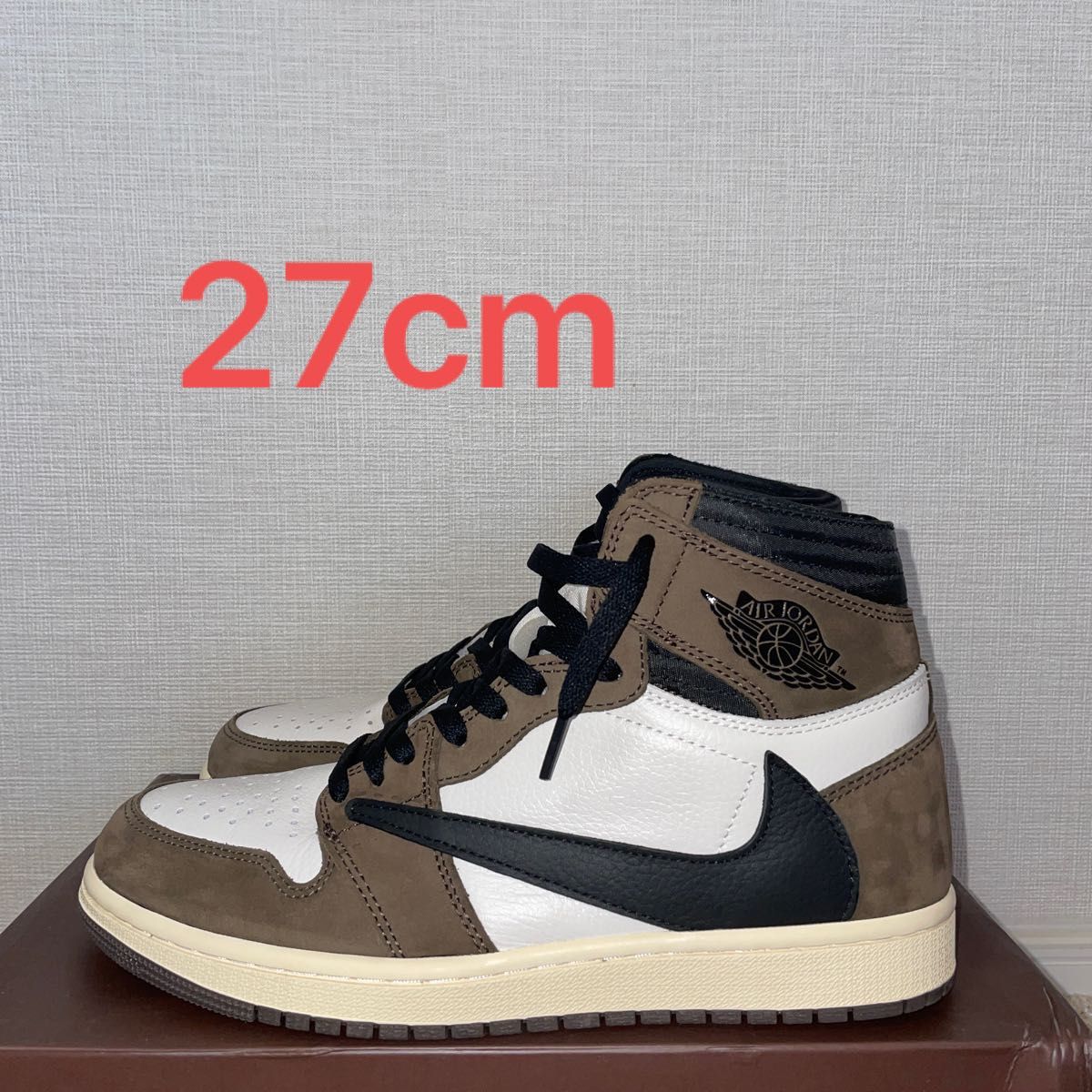 Travis Scott × Nike Air Jordan 1 Retro High OG 27cm|Yahoo Travis Scott × Nike Air Jordan 1 Retro High OG 27cm|Yahoo