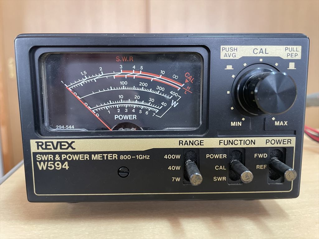 第1位獲得!】 【中古】REVEX リーベックス W594 SWR&パワ-計