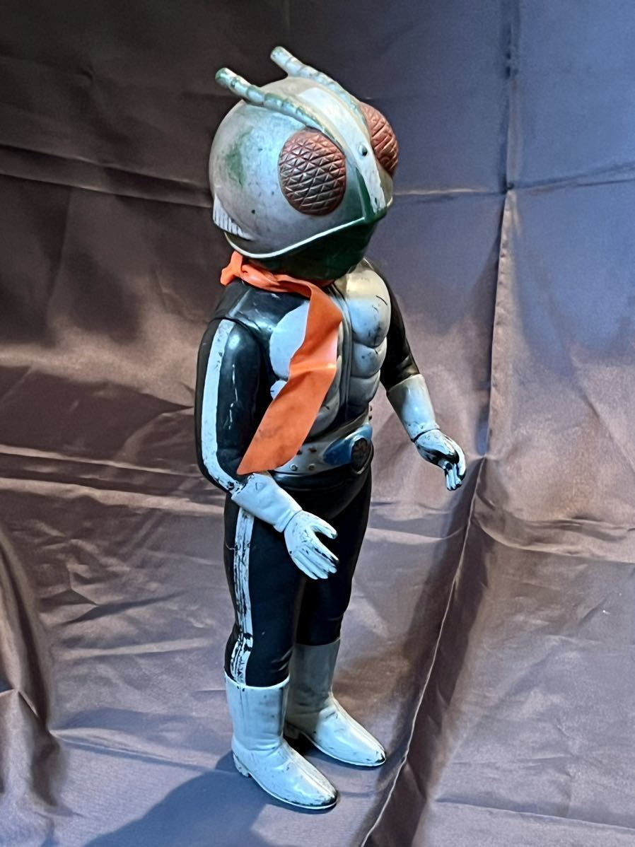 1円 旧バンダイ 仮面ライダー ソフビ製 キングサイズ 当時物 1円 旧バンダイ 仮面ライダー ソフビ製 キングサイズ 当時物