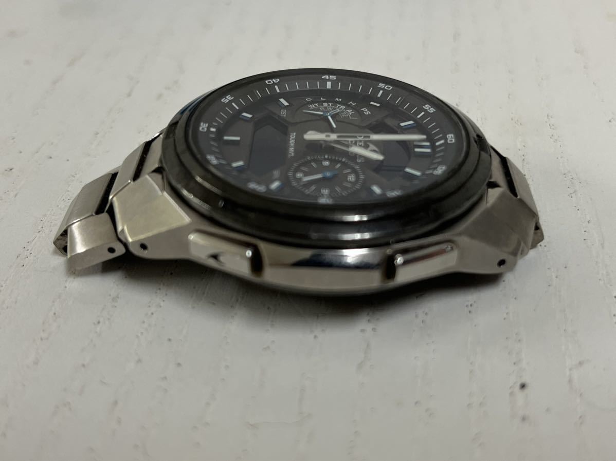 7h CASIO カシオ OCEANUS オシアナス 電波ソーラー ウェーブセプター 腕時計 OCE-T410_画像3